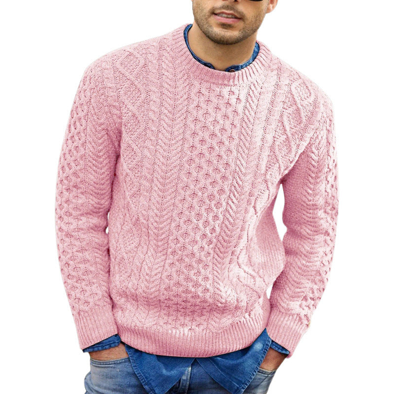 Damon | Men's Crew Neck Knit Sweater